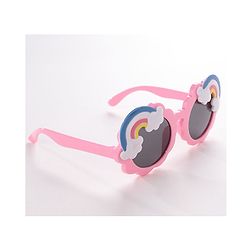 Babyhug Sunglasses Free Size Rainbow Design - Pink