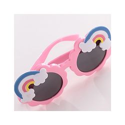 Babyhug Sunglasses Free Size Rainbow Design - Pink