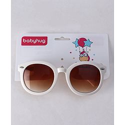 Babyhug Sunglasses Free Size - White