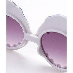 Babyhug Sunglasses Free Size Whale Design -White & Blue