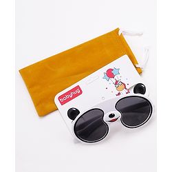 Babyhug Panda Shape Sunglasses -White