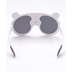 Babyhug Panda Shape Sunglasses -White
