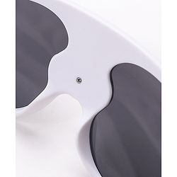 Babyhug Panda Shape Sunglasses -White