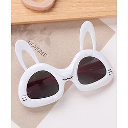 Babyhug Sunglasses with Rabbit Ear Design Free Size- White