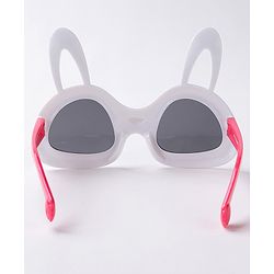 Babyhug Sunglasses with Rabbit Ear Design Free Size- White