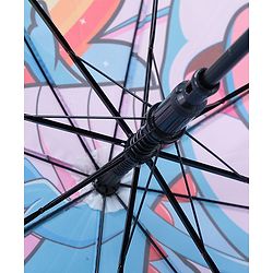 Babyhug  Umbrella  Rainbow & Unicorn  Print - Blue