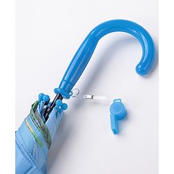 Babyhug  Umbrella  Rainbow & Unicorn  Print - Blue