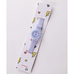 Babyhug  Free Size Analog Watch -Purple