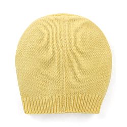 Babyhug Knit Full Sleeves Heart Design Sweater Set with Cap - Yellow