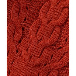 Babyhug Knit Full Sleeves Pullover Sweater With Cable Knit Design - Red