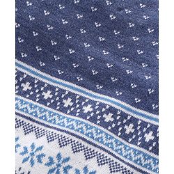 Babyhug Knit Full Sleeves Sweater Set Star Design - Blue