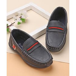 Cute Walk by Babyhug Formal & Partywear Slip On Shoes - Royal Blue