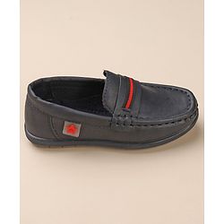 Cute Walk by Babyhug Formal & Partywear Slip On Shoes - Royal Blue