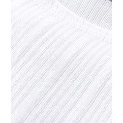 Babyhug Cotton Full Sleeves Solid Color Vest Pullover & Bottom Thermal Wear Combo Pack Of 3 -Off White