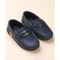 Cute Walk by Babyhug Formal & Partywear Slip On Shoes - Blue