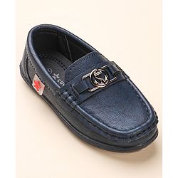 Cute Walk by Babyhug Formal & Partywear Slip On Shoes - Blue