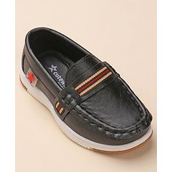 Cute Walk by Babyhug Formal & Partywear Slip On Shoes - Black