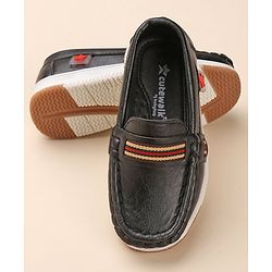 Cute Walk by Babyhug Formal & Partywear Slip On Shoes - Black