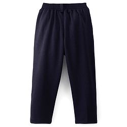 Babyhug Full Sleeves 4 Pieces Party Suit With Bow - Navy Blue