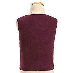 Babyhug Knit Full Sleeves 5 Piece Stretch Fit Solid Colour Party Wear Suit - Maroon