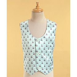 Babyhug Full Sleeves Classic Stretch Fit Party Suit Bow - Mint