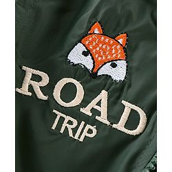 Babyhug Full Sleeves Woven Jacket with Detachable Hood - Olive