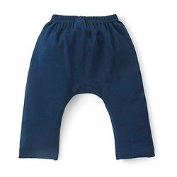 Babyhug Cotton Interlock Knit Full Length Diaper Pant with Stripes & Space Ships Print Pack of 3 - Navy Red & White