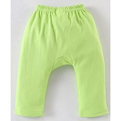 Babyhug Cotton Diaper Pants Striped & Car Print Pack of 3 - Blue & Green