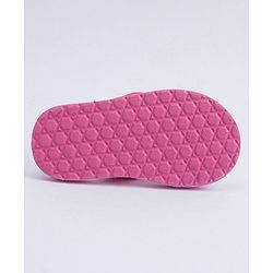 Cute Walk by Babyhug Flip Flops Rainbow Print - Pink