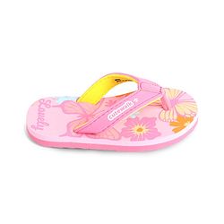 Cute Walk by Babyhug Slip On Butterfly Printed Flip Flop - Pink