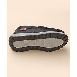 Cute Walk by Babyhug Slip On Formal Shoes - Black
