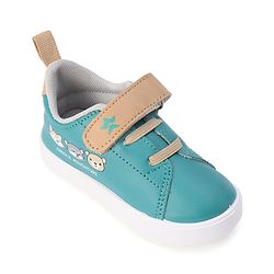 Cute Walk by Babyhug Casual Shoes with Velcro Closure Animal Print -  Green