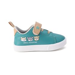 Cute Walk by Babyhug Casual Shoes with Velcro Closure Animal Print -  Green