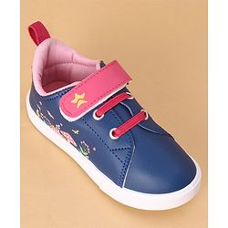 Cute Walk by Babyhug Velcro Closure Casual Shoes - Blue