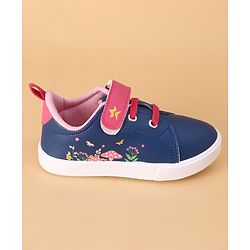 Cute Walk by Babyhug Velcro Closure Casual Shoes - Blue