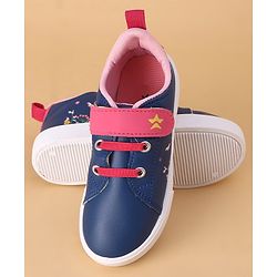 Cute Walk by Babyhug Velcro Closure Casual Shoes - Blue