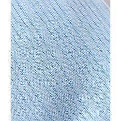Babyhug Cotton Full Length Thermal Pants Solid Colour - Blue