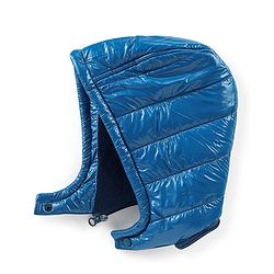 Babyhug Full Sleeves Solid Colour Padded Jacket with Detachable Hood - Blue