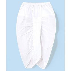 Babyhug Cotton Woven Full Sleeves Angarakha Dhoti Kurta Embroidered - White