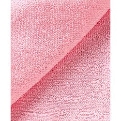 Babyhug Fox Embroidery Terry Hooded Bath Towel L 76 x B 76 cm - Pink