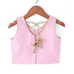 Babyhug Sleeveless Sequenced Embroidered Choli With Lehenga And Dupatta Set- Pink