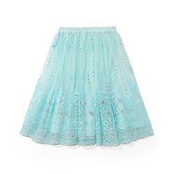 Babyhug Sleeveless Sequenced Embroidered Choli With Lehenga And Dupatta Set- Aqua
