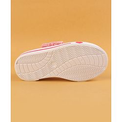 Cute Walk by Babyhug Glitter Embroidered Casual Shoes - Pink