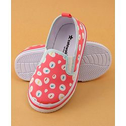 Cute Walk by Babyhug Printed Casual Slip On Shoes - Pink