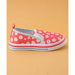 Cute Walk by Babyhug Printed Casual Slip On Shoes - Pink