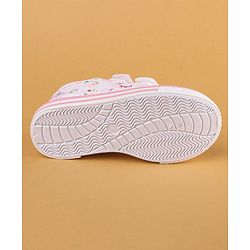 Cute Walk by Babyhug with Double Velcro Closure Casual Shoes - White
