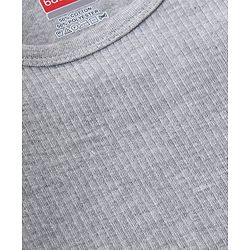 Babyhug Full Sleeves Thermal Vest - Light Grey