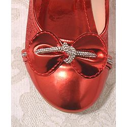 Cute Walk By Babyhug Velcro Closure Bellies With Bow - Red