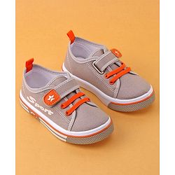 Cute Walk by Babyhug Velcro Closure Casual Shoes - Grey