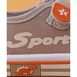 Cute Walk by Babyhug Velcro Closure Casual Shoes - Grey